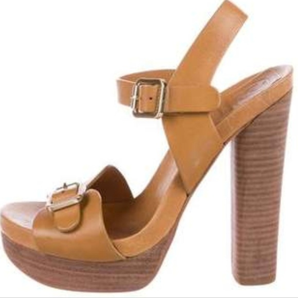 Tory Burch Shoes - Tory Burch Tatum Platform Stacked Heel 8.5